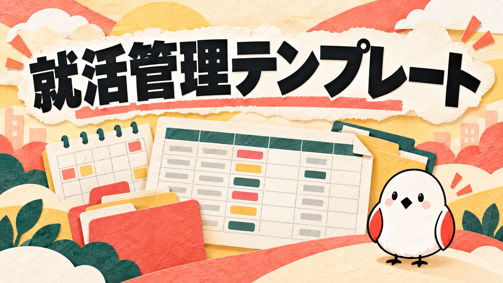 【無料テンプレ配布】就活管理テンプレートはスプレッドシートが最強｜選考・ES・面接を一元管理する方法