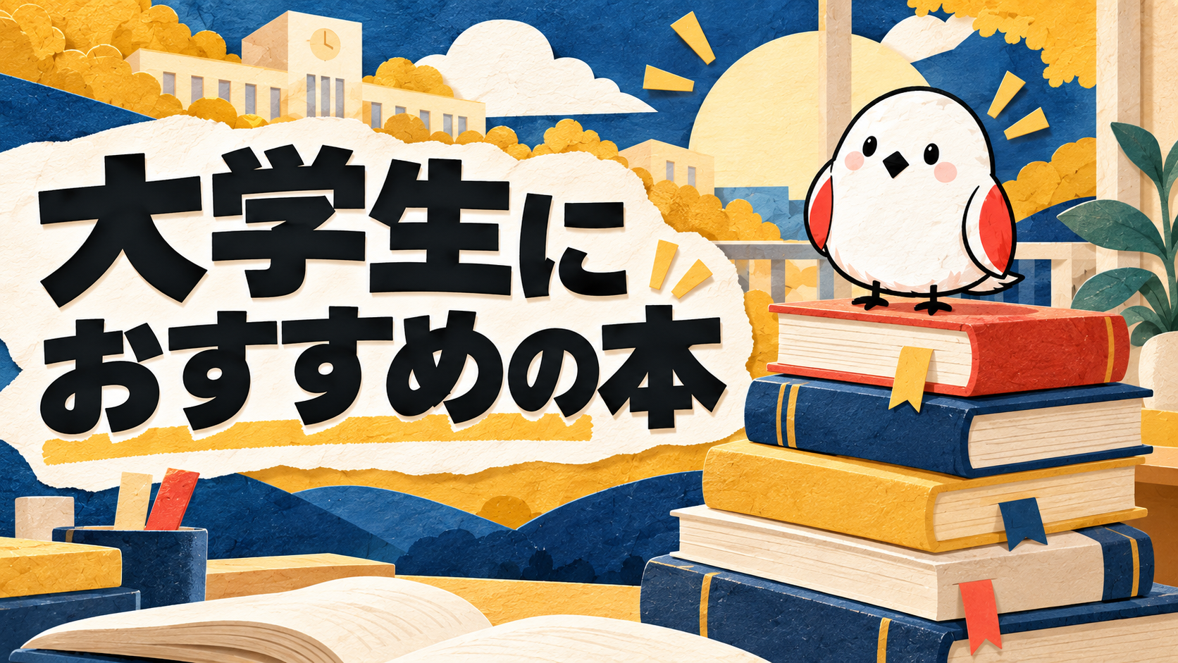 大学生が読むべきおすすめ本15選｜教養・ビジネス・自己啓発ジャンル別