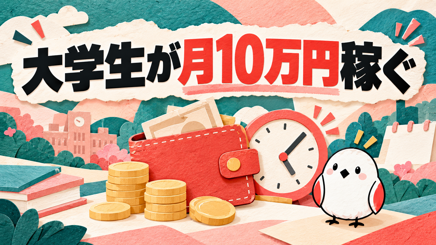 大学生で月10万稼ぐのは無理？効率よく稼ぐ方法3選と扶養の注意点