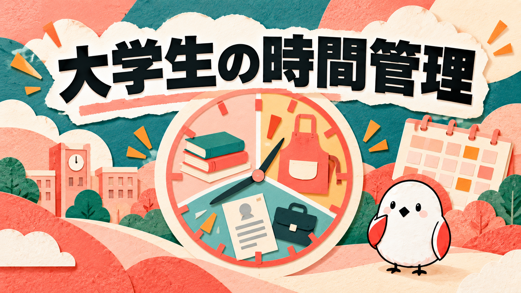 大学生の時間管理術｜授業・バイト・就活を全部回すコツ5選