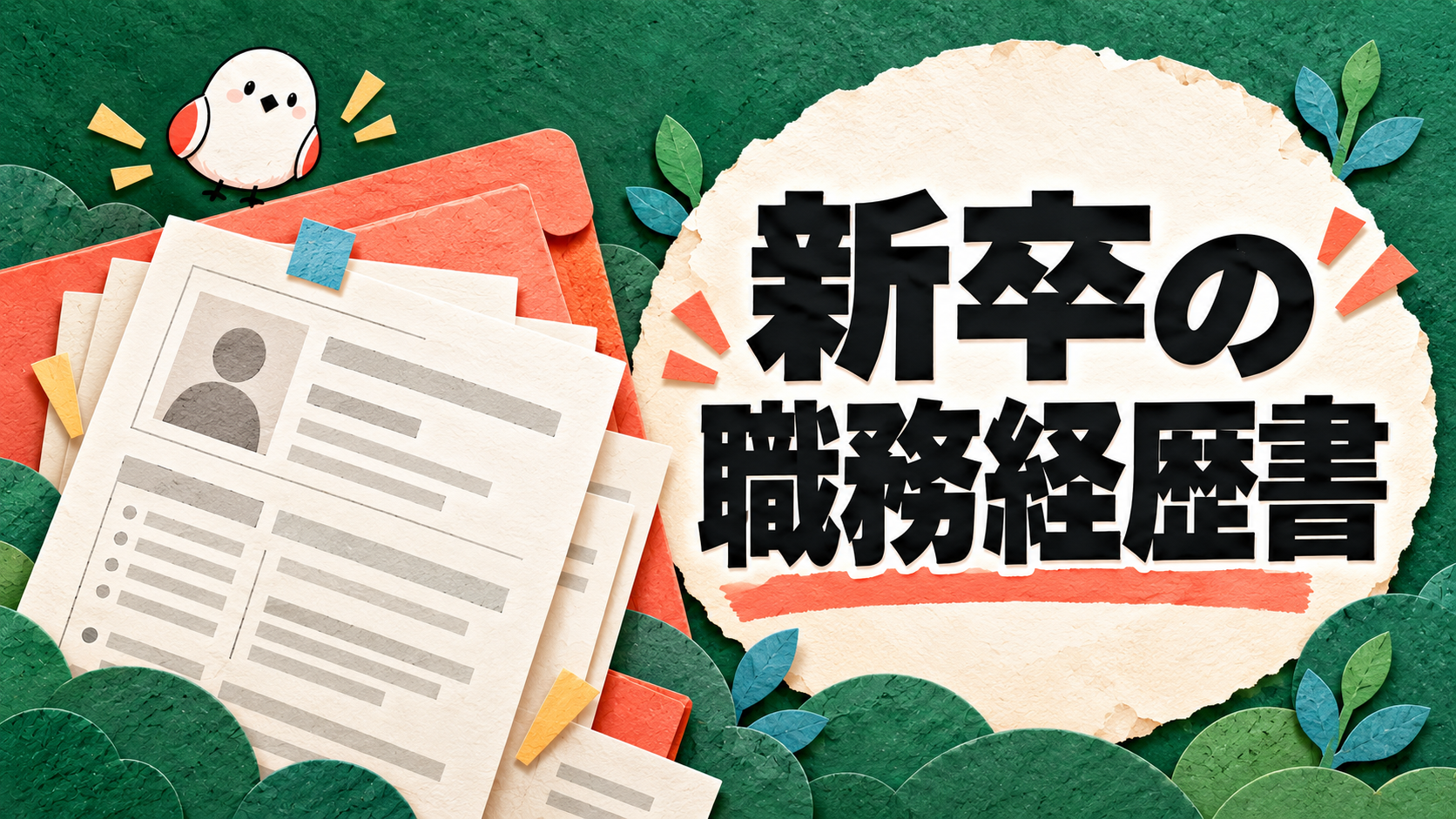 新卒でも職務経歴書は必要？長期インターン経験を活かす書き方と活用法